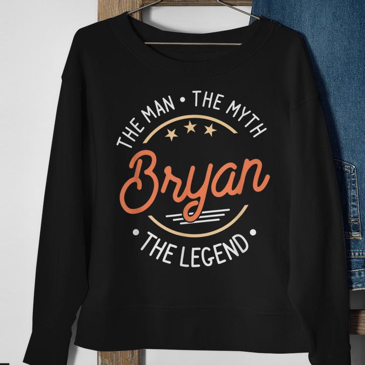 Bryan Der Mann Der Mythos Die Legende Sweatshirt Geschenke für alte Frauen