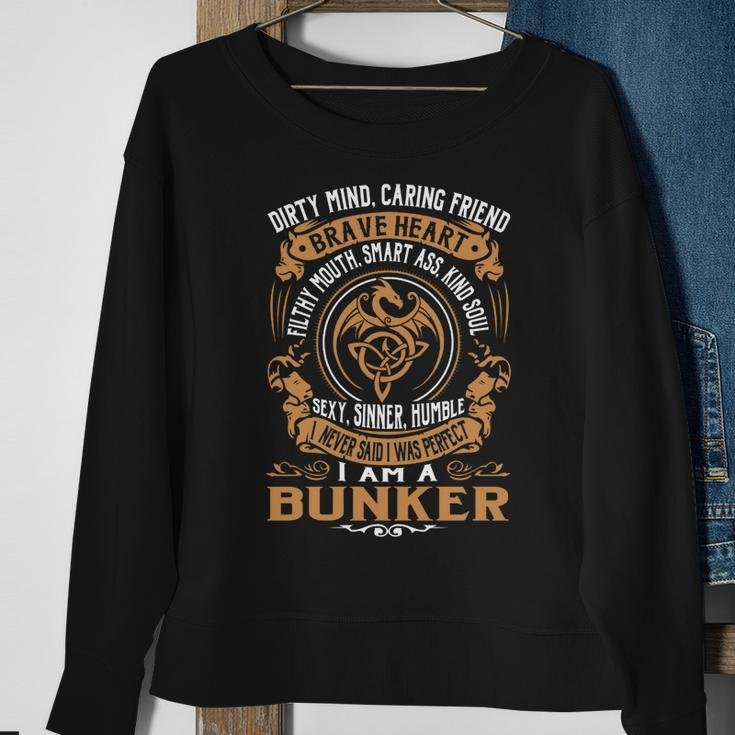 Bunker Brave Heart Sweatshirt Gifts for Old Women