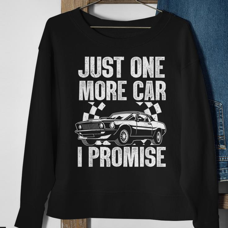 Car Lover For Men New Engine Owner Classic Car Technician Sweatshirt Gifts for Old Women