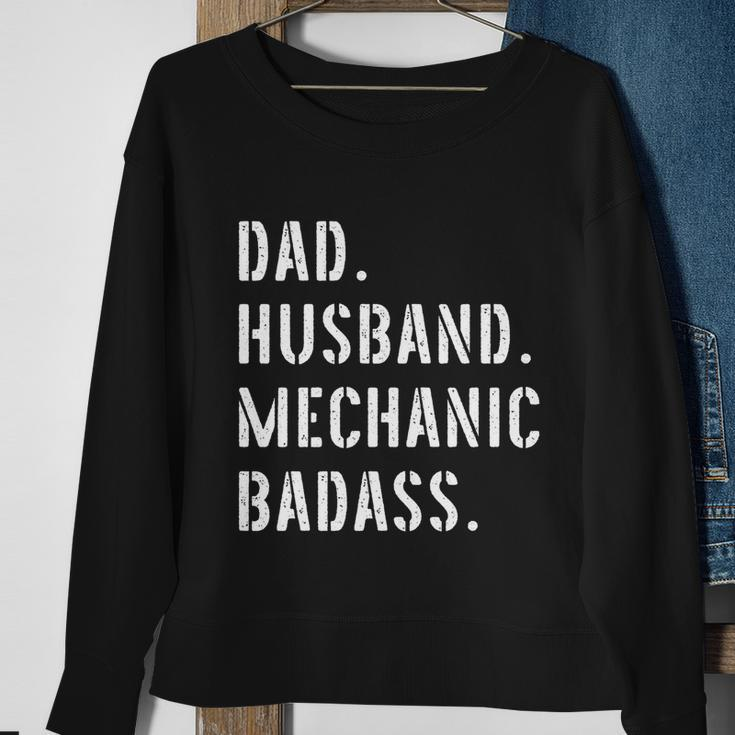 Car Mechanic Dad Funny Gift From Daughter Son Wife Gift V2 Sweatshirt Gifts for Old Women
