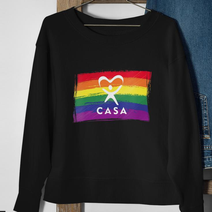 Casa Court Appointed Special Advocates Men Women Sweatshirt Graphic Print Unisex Gifts for Old Women