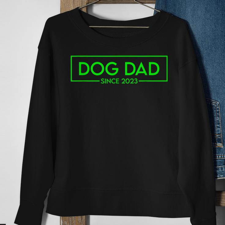 Cat Dad Since 2023 Promoted To Cat Dad V2 Sweatshirt Gifts for Old Women
