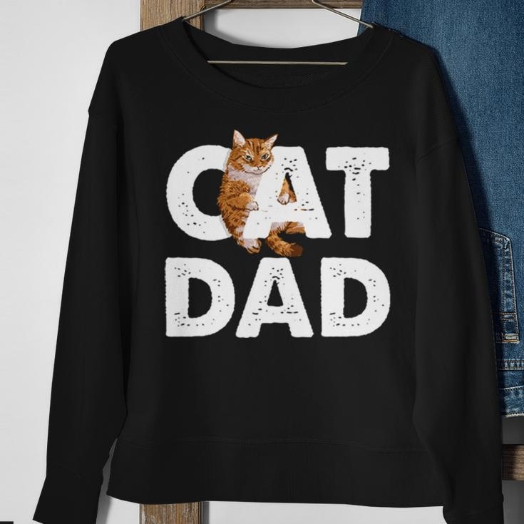 Cat Dad V3 Sweatshirt Gifts for Old Women