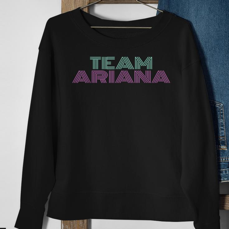 Cheer For Ariana Show Support Be On Team Ariana | 90S Style Sweatshirt Gifts for Old Women