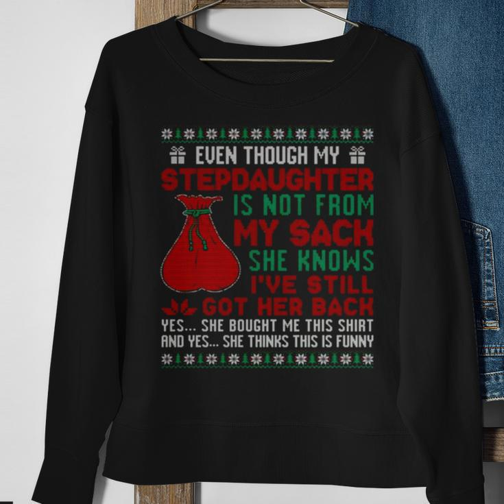 Christmas Bonus Dad Sweatshirt Gifts for Old Women