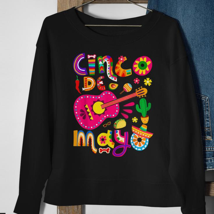 Cinco De Mayo Mexican Fiesta 5 De Mayo Sweatshirt Gifts for Old Women