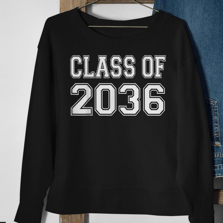 Class Of 2036 Grow With Me Sweatshirt Gifts for Old Women