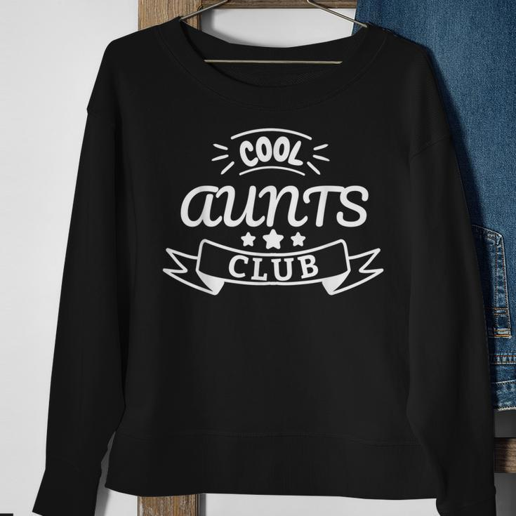 Cool Aunts Club Aunt Gifts For Best Aunt Ever | Auntie Gift Sweatshirt Gifts for Old Women