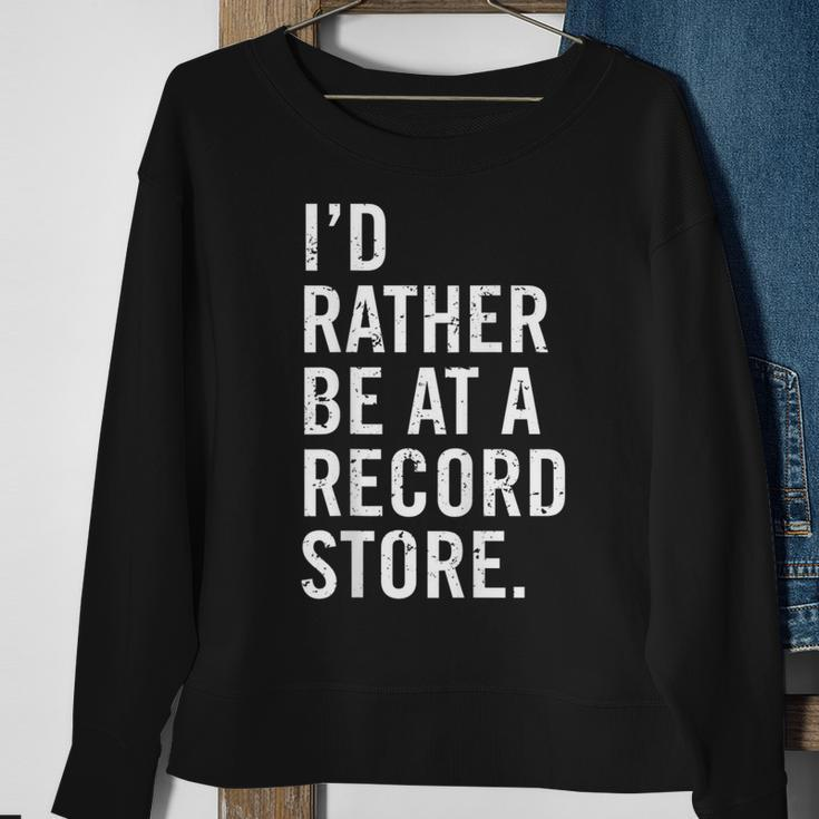 Cool Vinyl Records Gift For Vinyl Record Store Lovers Sweatshirt Gifts for Old Women