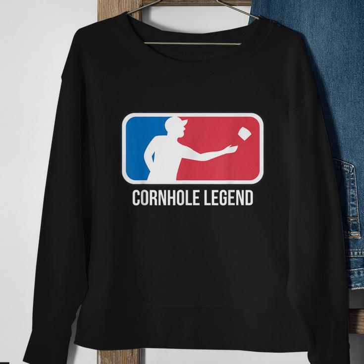 Cornhole For A Cornhole Legend Sweatshirt Gifts for Old Women