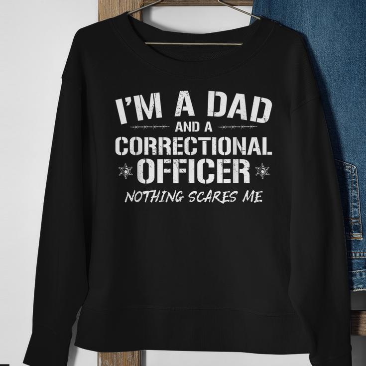 Correctional Officer Dad Father Vintage Im A Dad And A Sweatshirt Gifts for Old Women