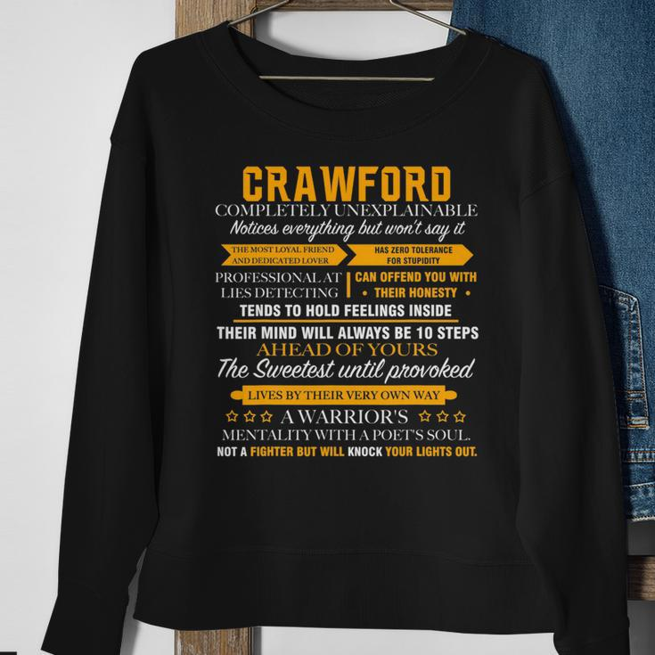 Crawford Completely Unexplainable Sweatshirt Gifts for Old Women
