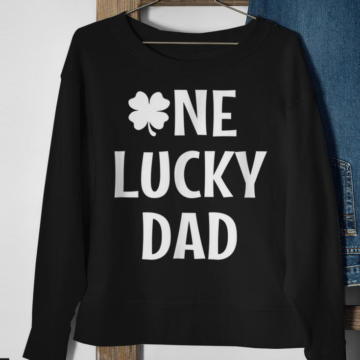 Dad Pregnancy Announcement St Patricks Day Sweatshirt Gifts for Old Women