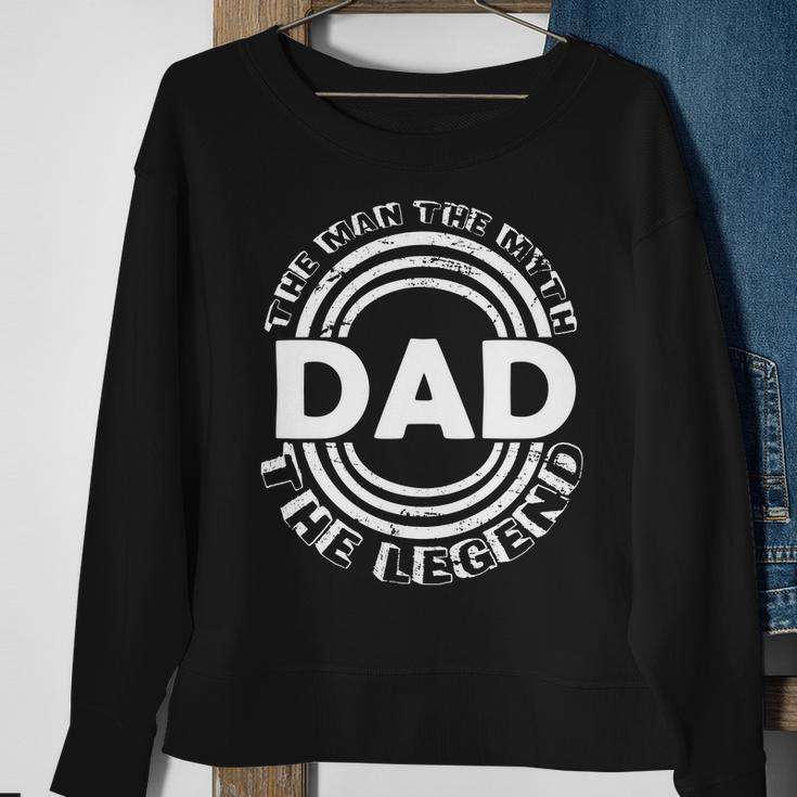 Dad The Man Myth The Legend Funny Sweatshirt Gifts for Old Women