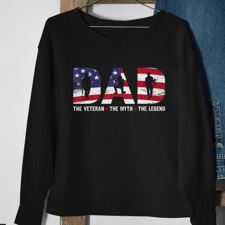 Dad The Man The Myth The Legend Funny Cool Sweatshirt Gifts for Old Women