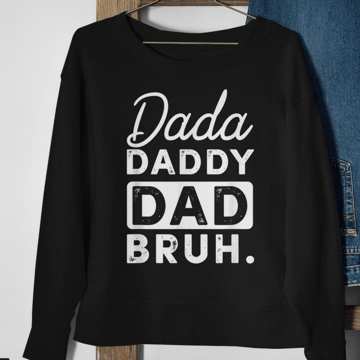 Dada Daddy Dad Bruh Funny Retro Vintage Sweatshirt Gifts for Old Women