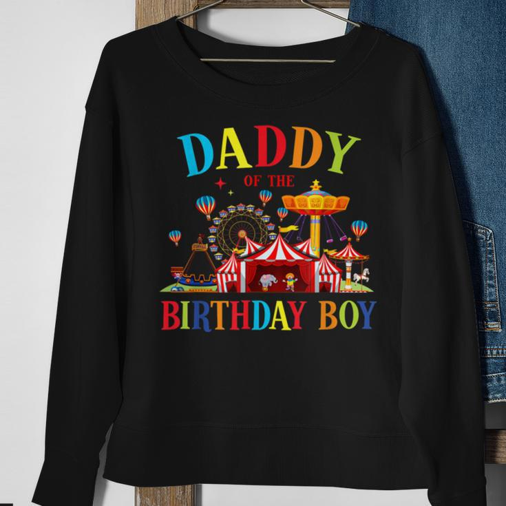 Daddy Of The Birthday Boy Circus Family Matching Sweatshirt Gifts for Old Women