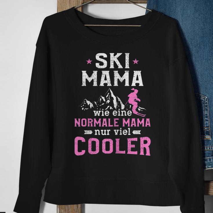 Damen Apres Ski Party Mama Skifahrerin Wintersport Frauen Sweatshirt Geschenke für alte Frauen