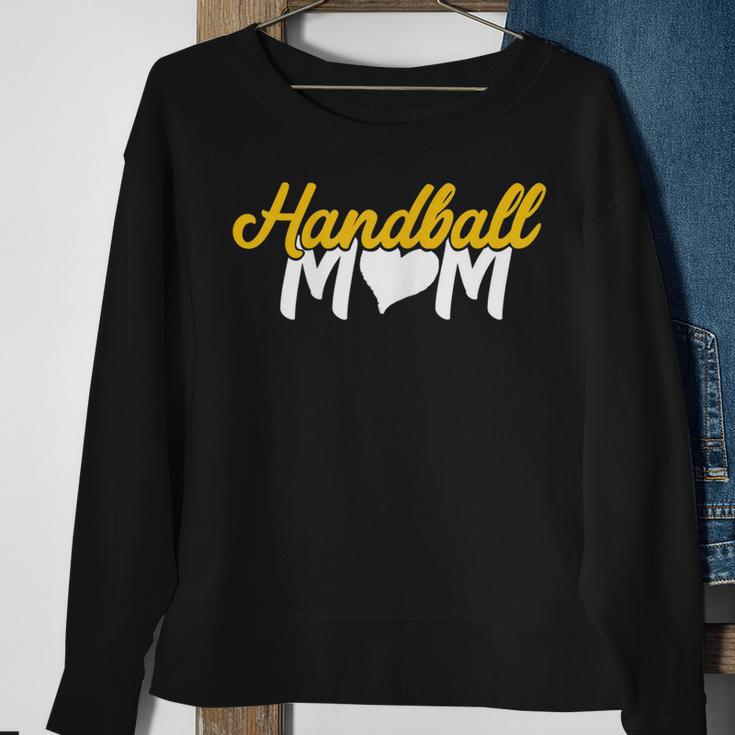 Damen Handball Mama Für Alle Handballer Frauen Sweatshirt Geschenke für alte Frauen