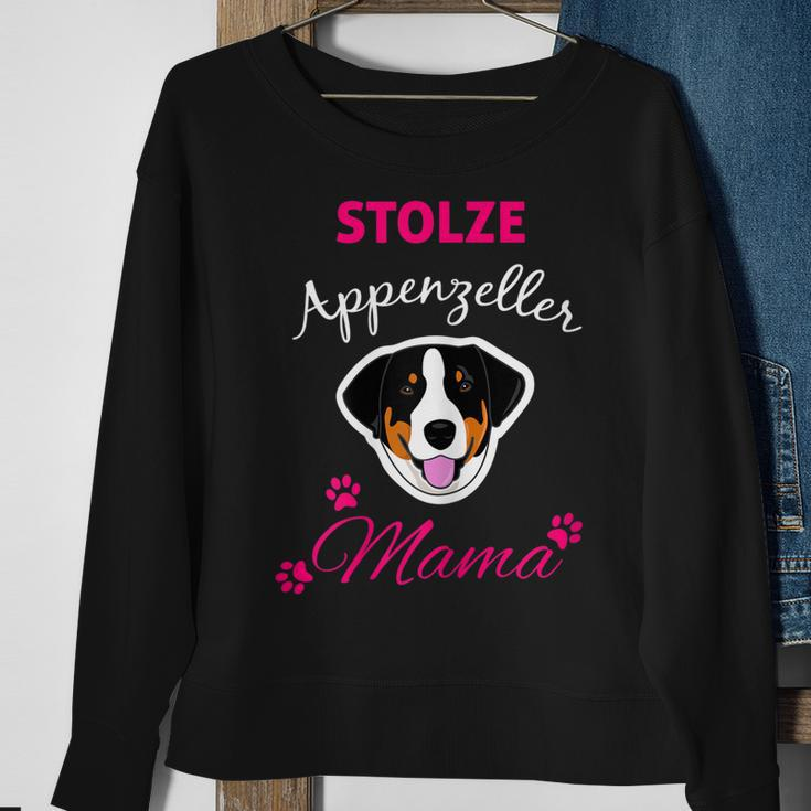 Damen Stolze Appenzeller Mama Sennenhund Hund Sweatshirt Geschenke für alte Frauen