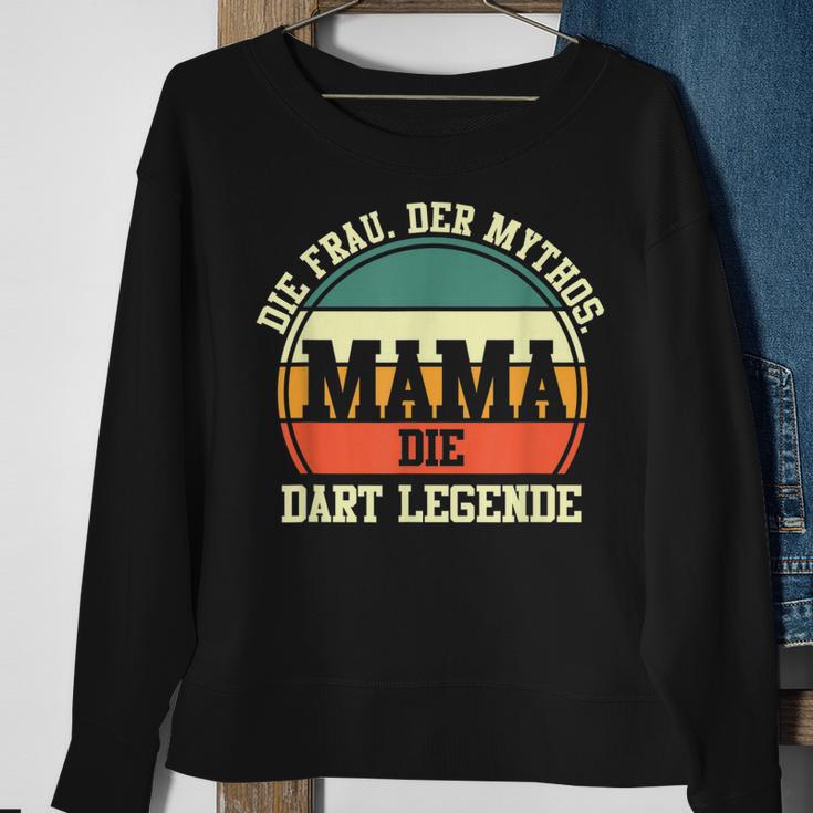 Dart Mama Mutter Dartsspieler Darts Sweatshirt Geschenke für alte Frauen