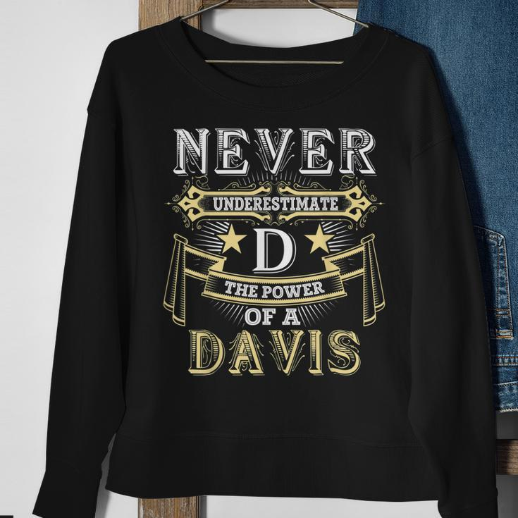 Davis Thing You Wouldnt Understand Family Name Sweatshirt Gifts for Old Women