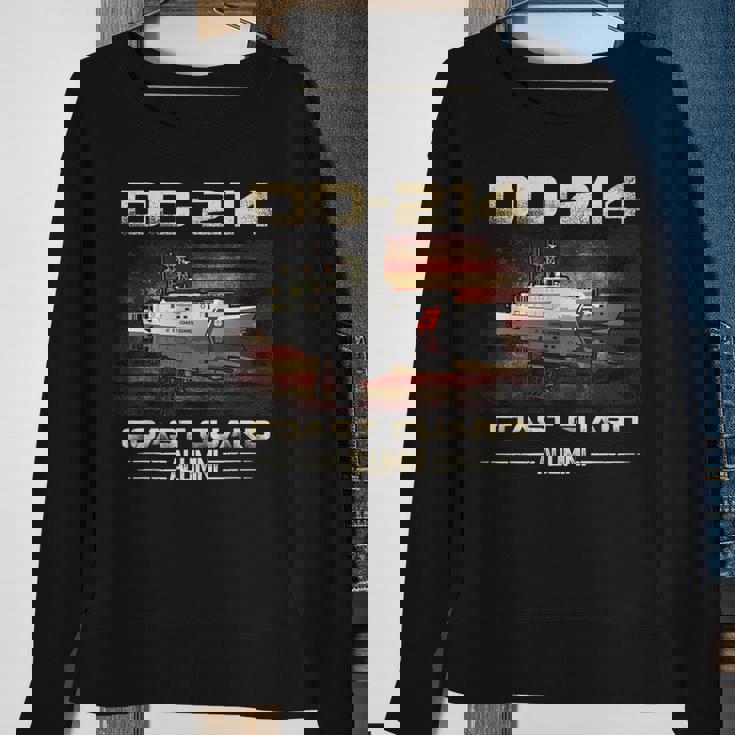 Dd-214 Us Coast Guard Uscg Alumni Men And Women Men Women Sweatshirt Graphic Print Unisex Gifts for Old Women