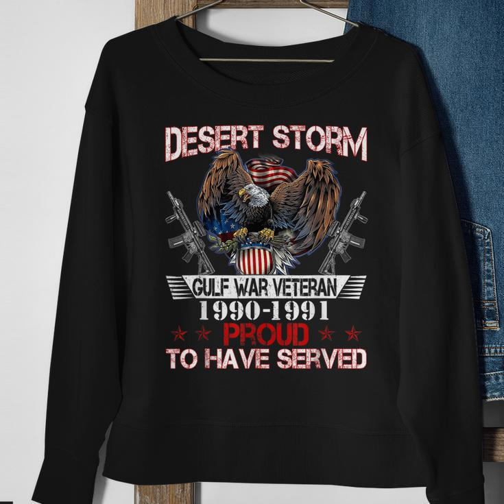 Desert Storm VeteranOperation Desert Storm Veteran Sweatshirt Gifts for Old Women
