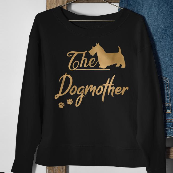 Die Hundemutter Des Scottish Terrier Sweatshirt Geschenke für alte Frauen