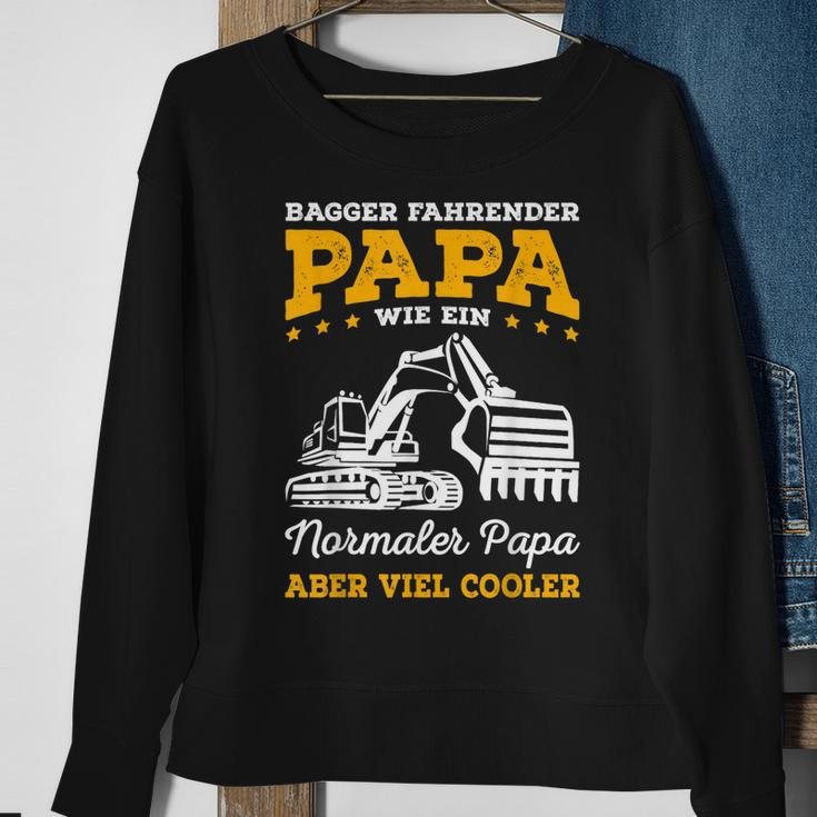 Digger Driving Dad Digger Driver Sweatshirt Geschenke für alte Frauen