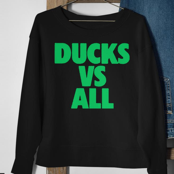 Ducks Vs All Sweatshirt Gifts for Old Women