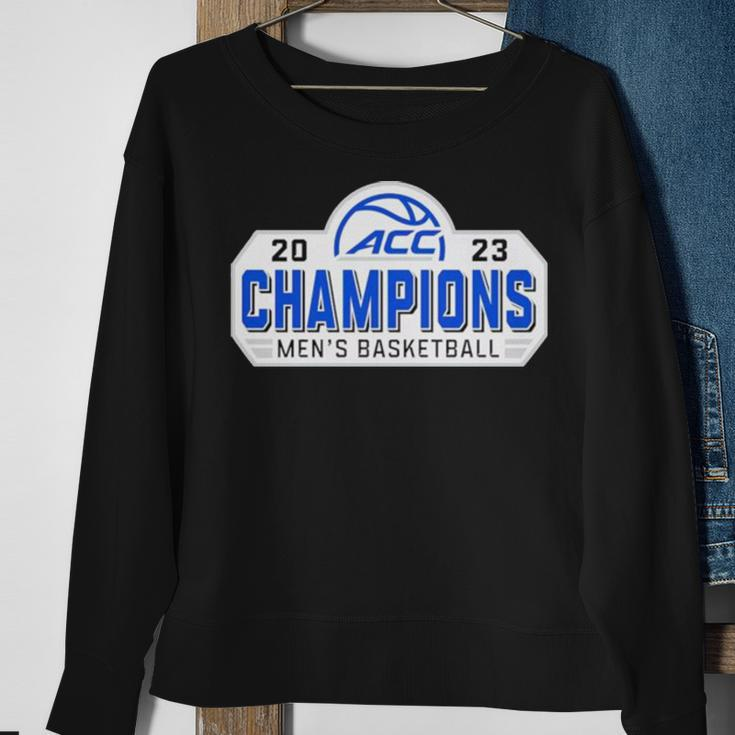 Duke 2023 Acc Men’S Basketball Champions Sweatshirt Gifts for Old Women