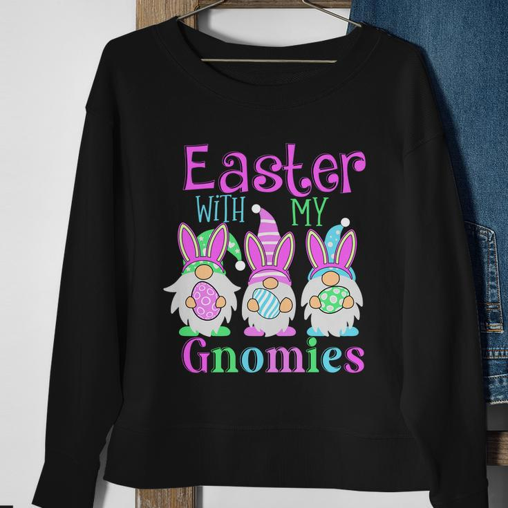 Easter With My Gnomies Sweatshirt Gifts for Old Women