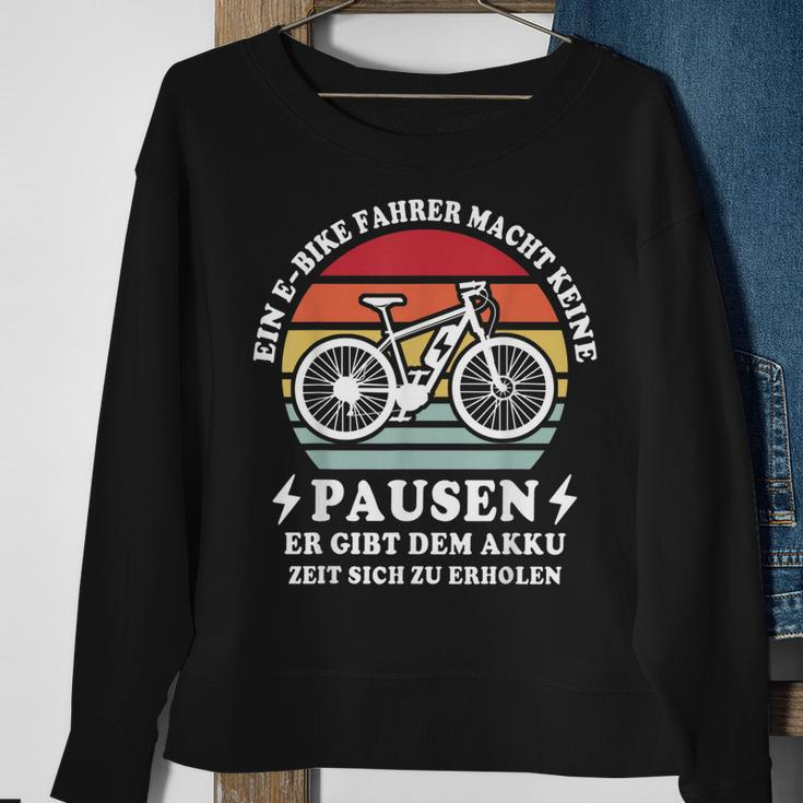 Ebike Mountainbike Männer Fahrrad Zubehör E-Biker Sweatshirt Geschenke für alte Frauen
