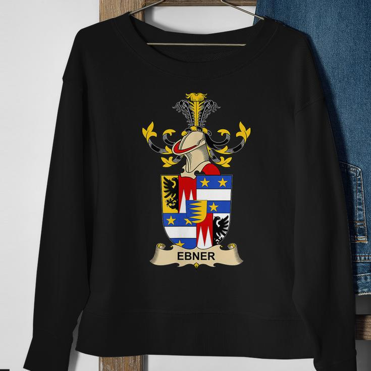 Ebner Coat Of Arms Family Crest Sweatshirt Gifts for Old Women