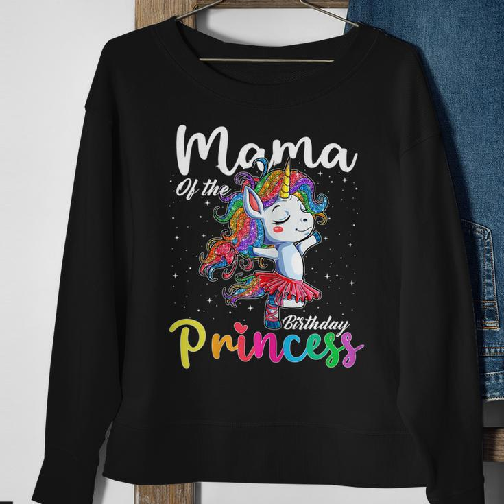 Einhorn Mama Sweatshirt für Geburtstags Prinzessin Tanz Geschenke für alte Frauen