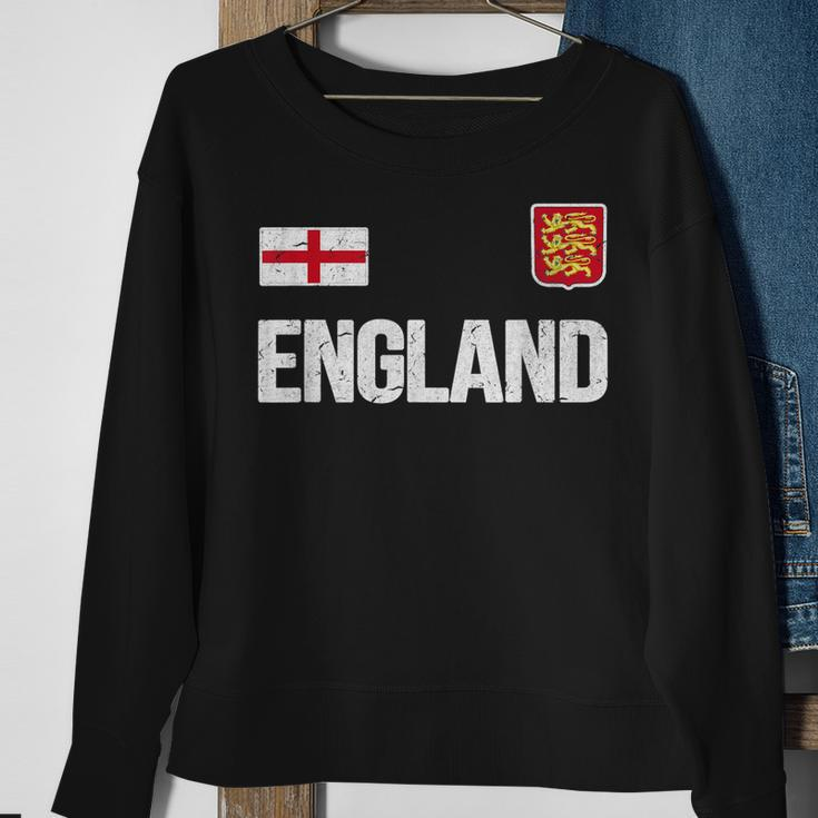 England English Flag Souvenir Love Gift Men Women Sweatshirt Graphic Print Unisex Gifts for Old Women