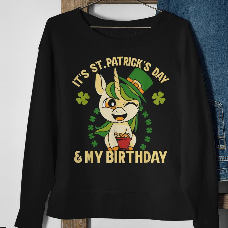 Es Ist St Patricks Day Mein Geburtstag St Patricks Day Sweatshirt Geschenke für alte Frauen