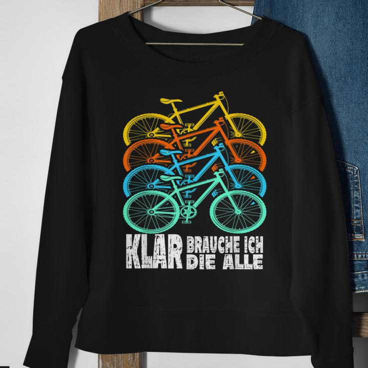 Fahrrad Mountainbike Radfahrer Lustiger Spruch Ebike Sweatshirt Geschenke für alte Frauen