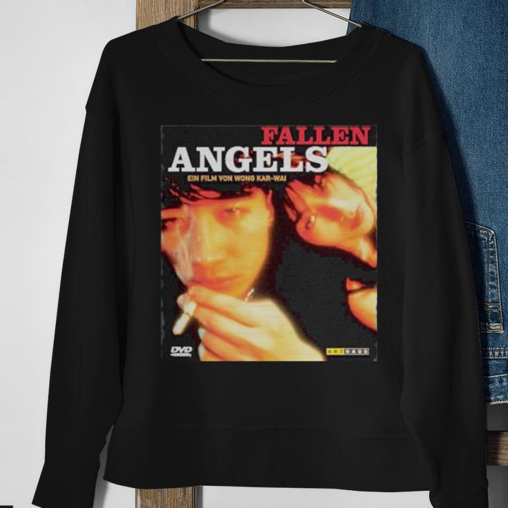 Fallen Angels Graphic Sweatshirt Gifts for Old Women