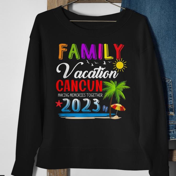 Family Vacation Cancun Mexico Making Memories Together 2023 Sweatshirt Gifts for Old Women