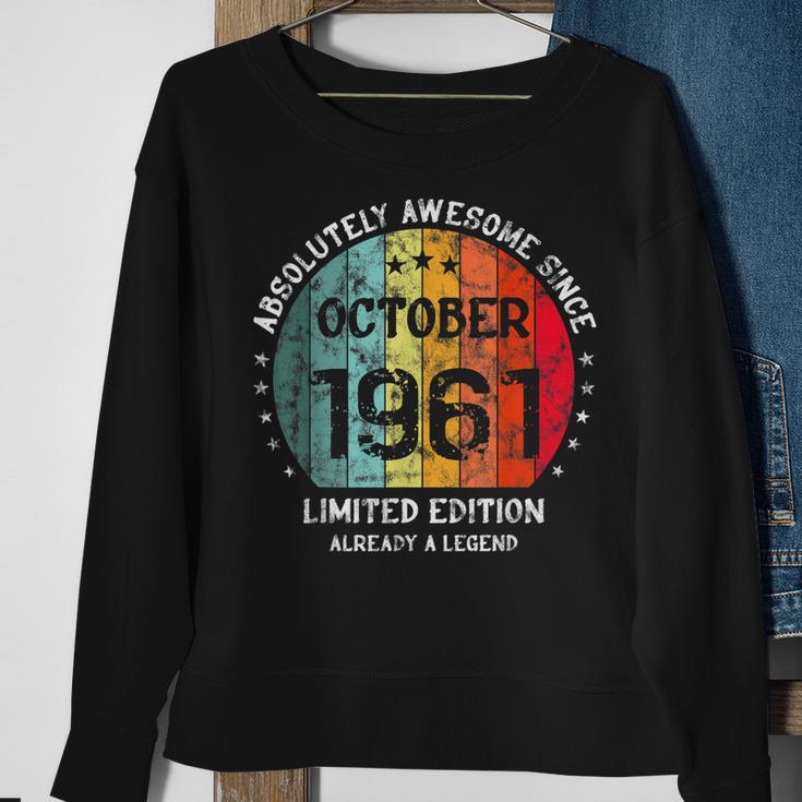 Fantastisch Seit Oktober 1961 Männer Frauen Geburtstag Sweatshirt Geschenke für alte Frauen