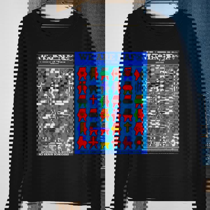 Fellas Around The Globe Sweatshirt Gifts for Old Women