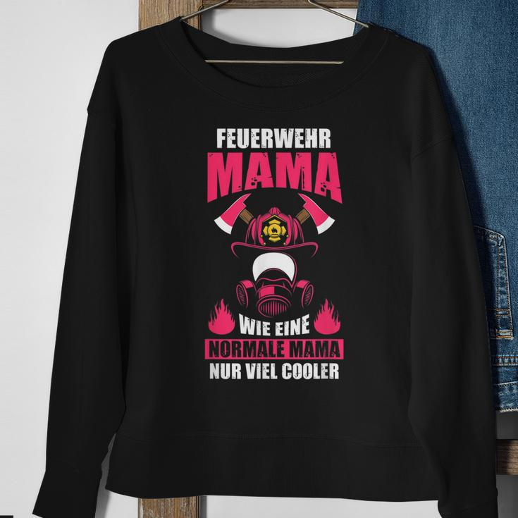 Feuerwehrfrau Mama Feuerwehr Mutter Muttertag Sweatshirt Geschenke für alte Frauen