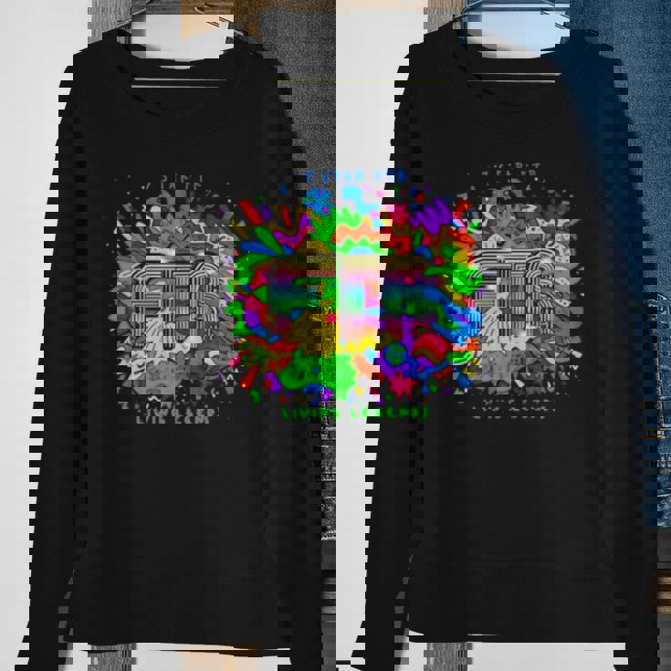 Ftr Living Legends Live In Color Sweatshirt Gifts for Old Women