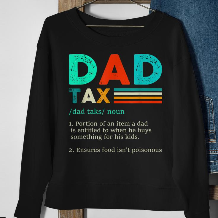 Funny Dad Tax Definition Retro Vintage Sweatshirt Gifts for Old Women