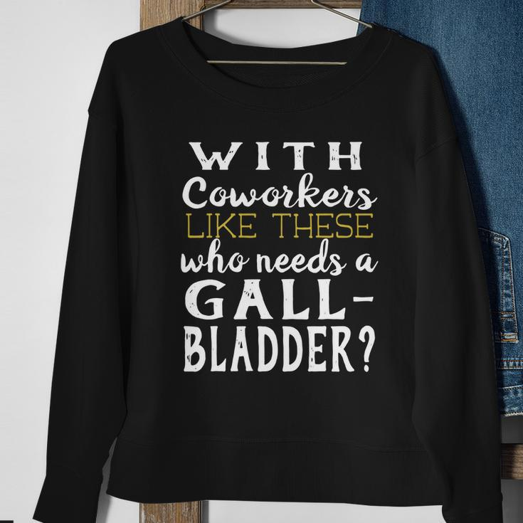 Funny Gallbladder Removed Operation T-Shirt Coworkers Gift Men Women Sweatshirt Graphic Print Unisex Gifts for Old Women