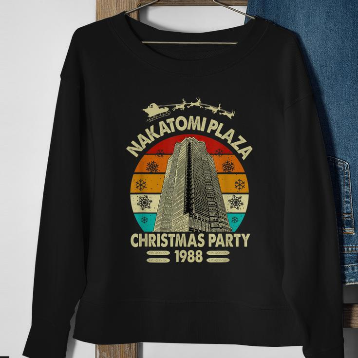 Funny Nakatomi Plaza Christmas Party 1988 Xmas Holiday Sweatshirt Gifts for Old Women