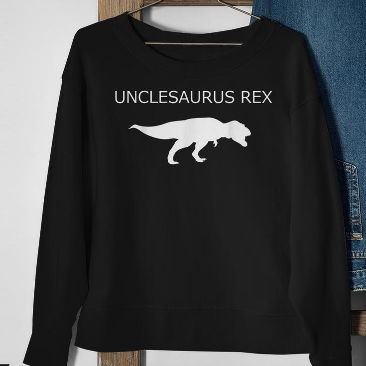 Funny Unclesaurus Rex Gift For Uncle | Dinosaur Sweatshirt Gifts for Old Women