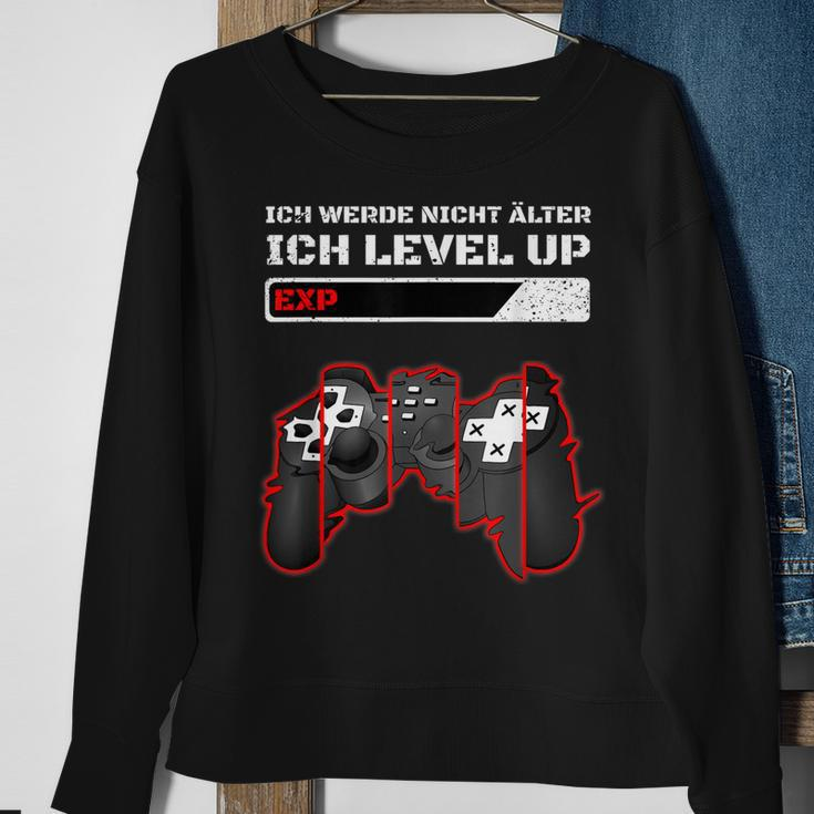 Gaming Zocken Konsole Ps5 Level Up Geburtstag Gamer Spruch Sweatshirt Geschenke für alte Frauen